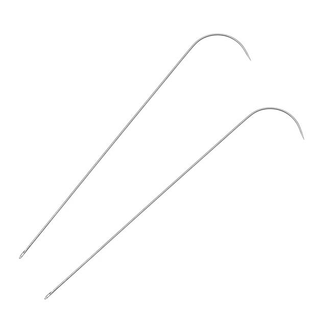 The Beadsmith Curved Needles for Spin and String Bead Loader Stringing Tool (2 pcs)