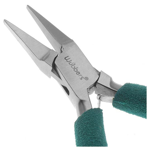 Wubbers Classic Series Narrow Flat Nose Duckbill Pliers - 3mm Wide Jaws