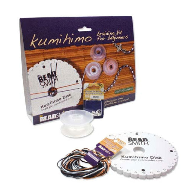 The Beadsmith Kumihimo Braiding Kit For Beginners - Easy To Learn!
