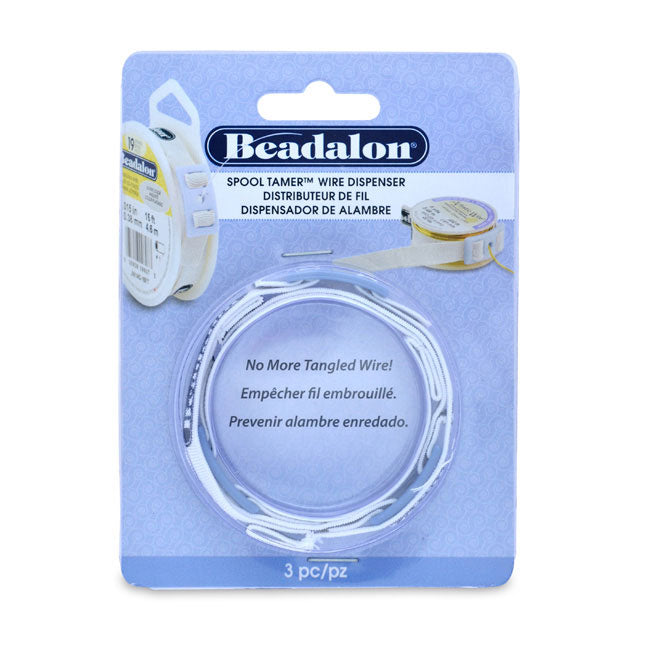 Beadalon Spool Tamer, Adjustable Wire Dispenser (3 Pieces)