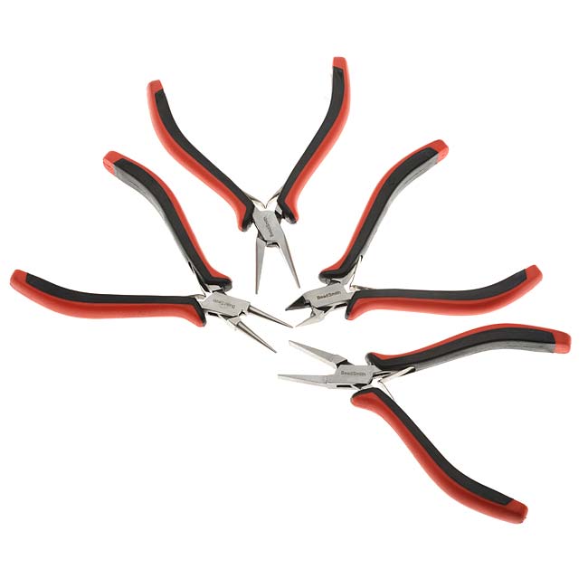 4 Pcs Jewelry Making Tools Kit Jewelry Pliers with Needle Nose Pliers for  Crafts Wire Wrapping Jewelry Making Supplies 