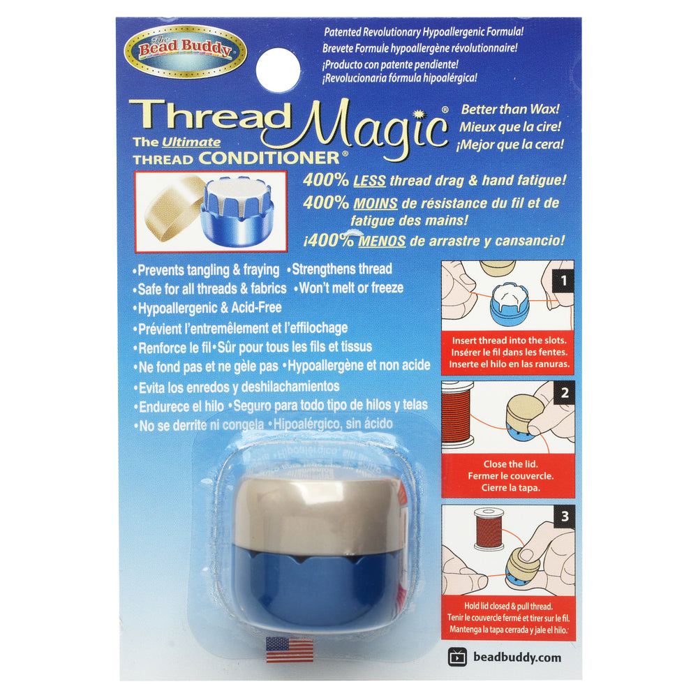 Bead Buddy Thread Magic, Thread Conditioner, 1 Container