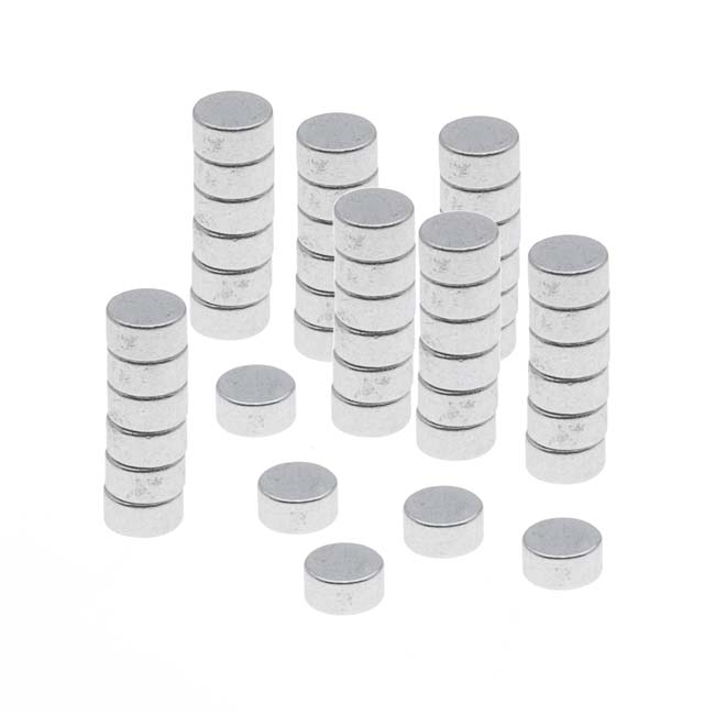 Neodymium Rare Earth Super Magnets, For Hobby Crafts 3x1.5mm (1/8x1/16") N35 Strength (50 Pieces)