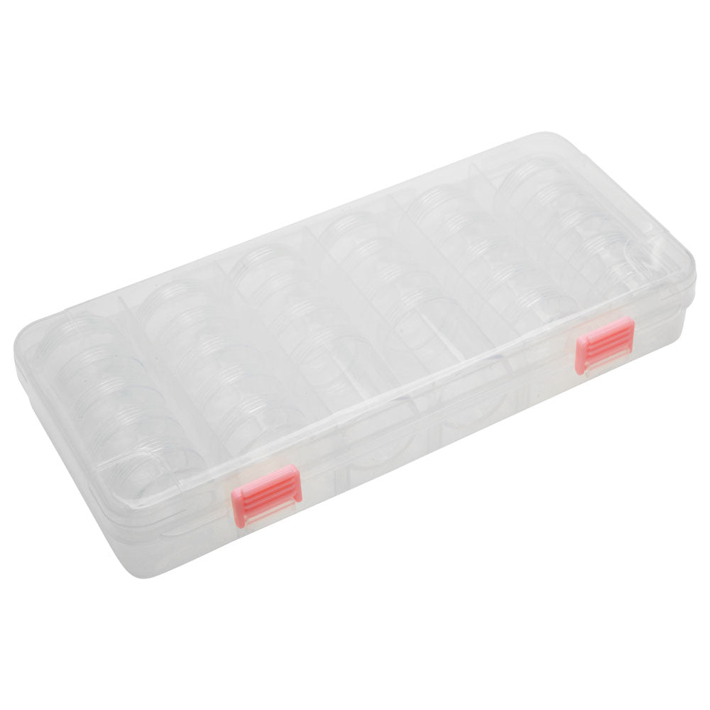 Keeper Stackers Storage Container with Round Stackable Bead