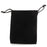 Black Velvet Drawstring Gift Bags 3 x 4 Inches (12 pcs)