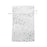 White Organza Silver Stars Drawstring Gift Bags 4X6 Inch (12 Bags)
